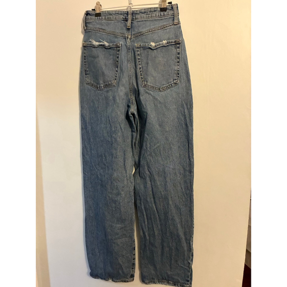 Distressed Grunge Wild Fable Blue Jean Size 4/27R.  0097 - Picture 6 of 9